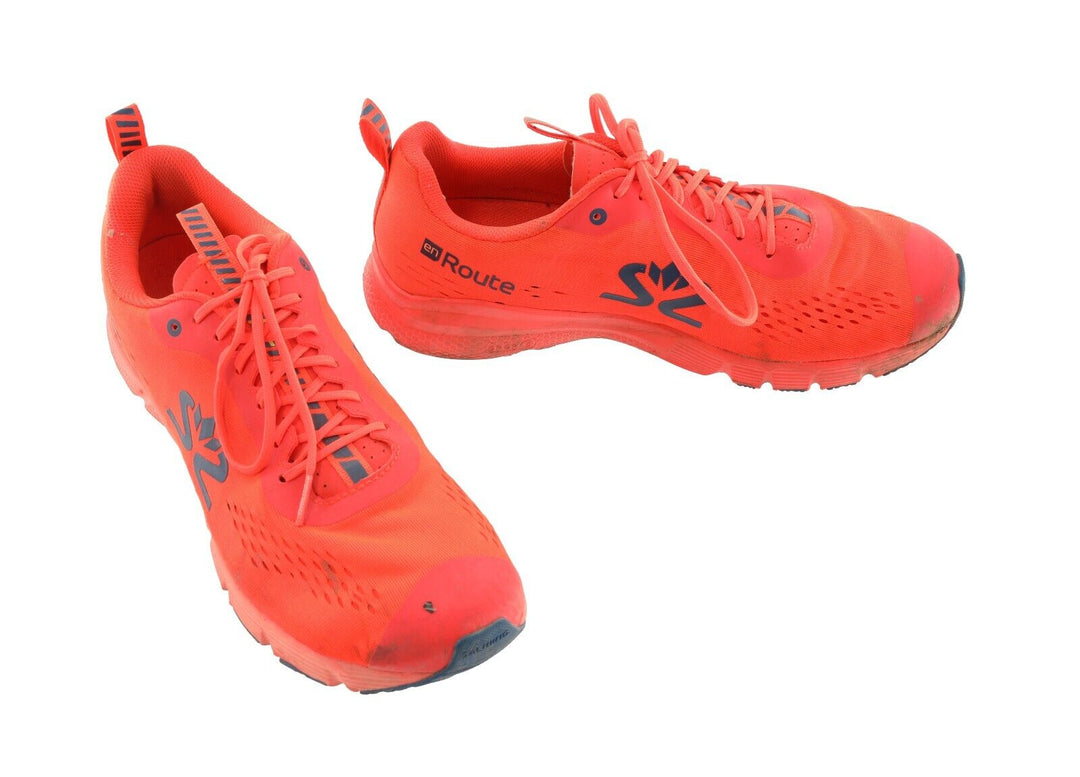 Salming EnRoute 3 Men Running Jogging Shoes US Men 9 Orange Race No Nonsense Tri