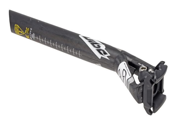 PRO Vibe Carbon Road Bike Seatpost 31.6 x 280mm 25mm Offset Black 7x 7mm Gravel