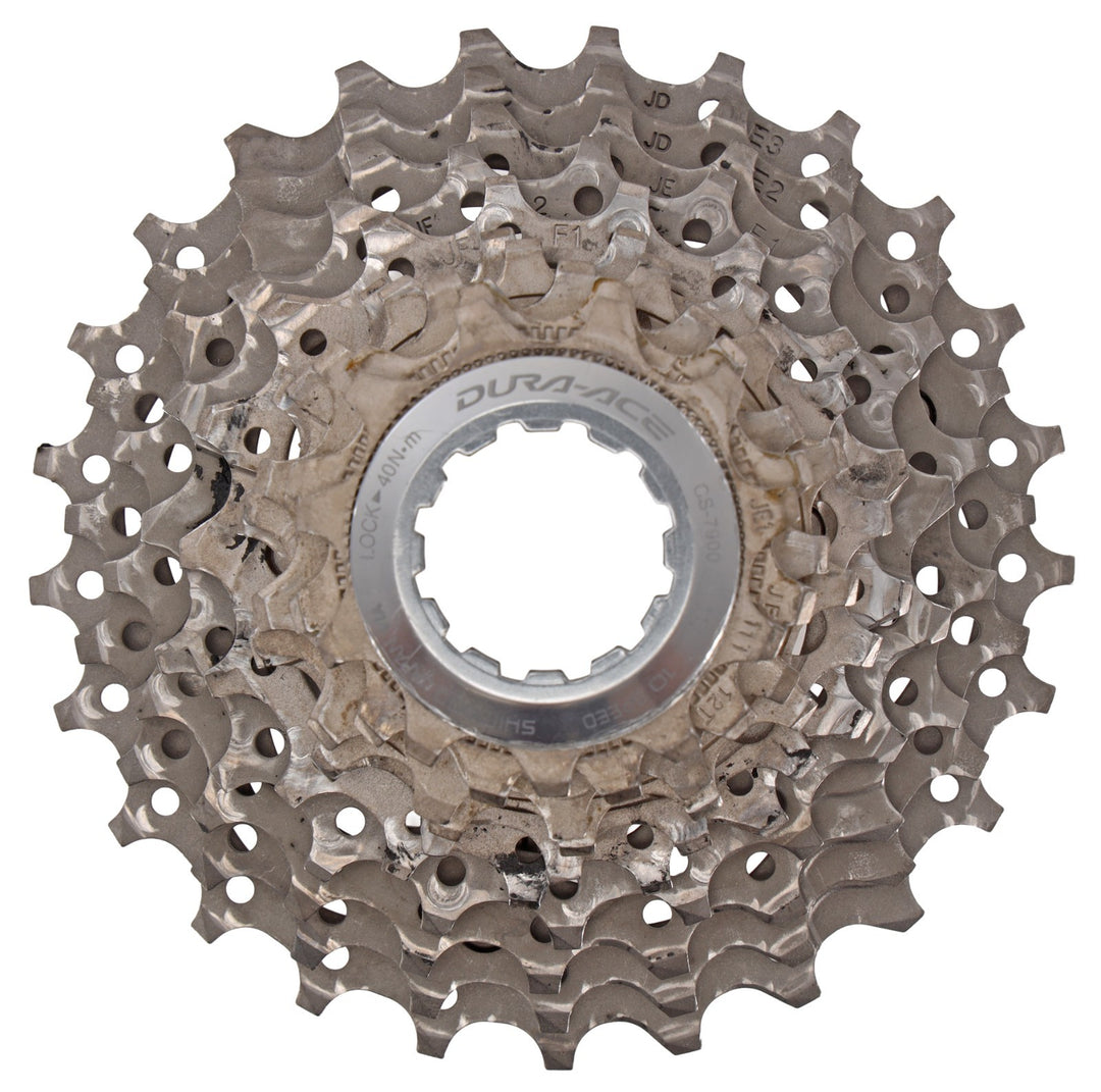 Shimano Dura-Ace CS-7900 10 Speed Road Bike Cassette 11-25T Titanium Gravel