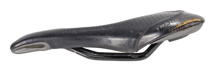 Selle Italia Flite Trans AM Road Bike Saddle 135mm 7 x 7mm BLACK Leather Cycling