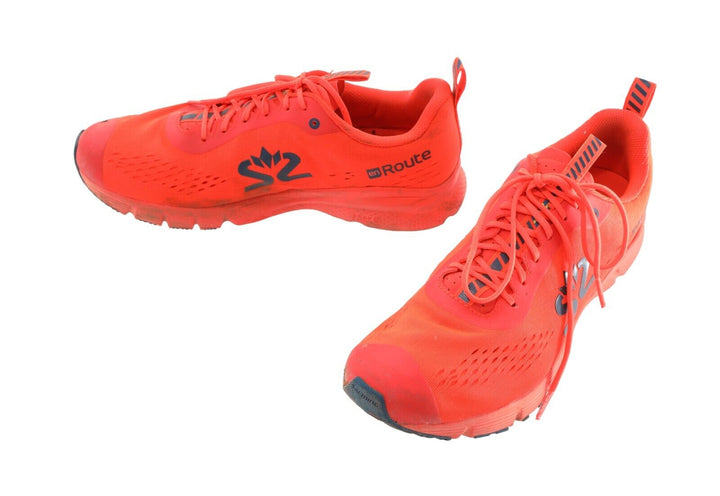 Salming EnRoute 3 Men Running Jogging Shoes US Men 9 Orange Race No Nonsense Tri