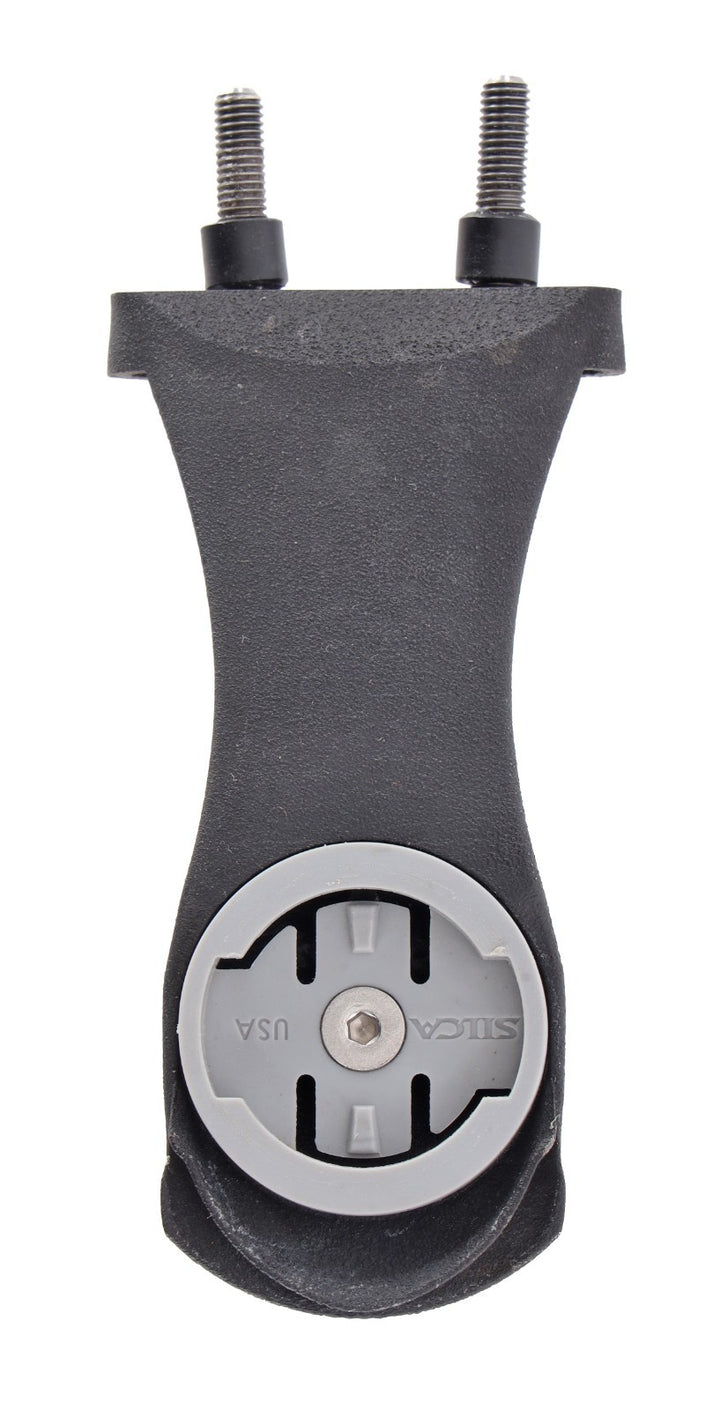 Silca Chisela Computer Stem Wide Mount wahoo BLACK Road Bike 23-40mm Aero Gravel