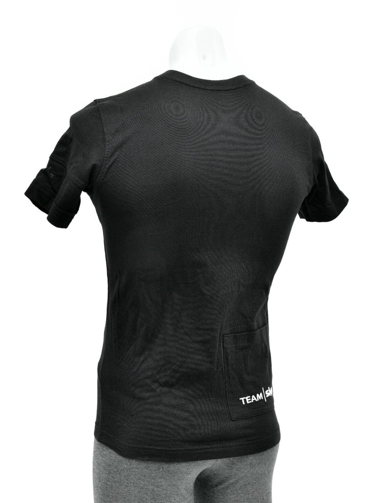 Rapha Team Sky Pro Cycling Team T-Shirt Men X-SMALL Black Short Sleeve Road Bike