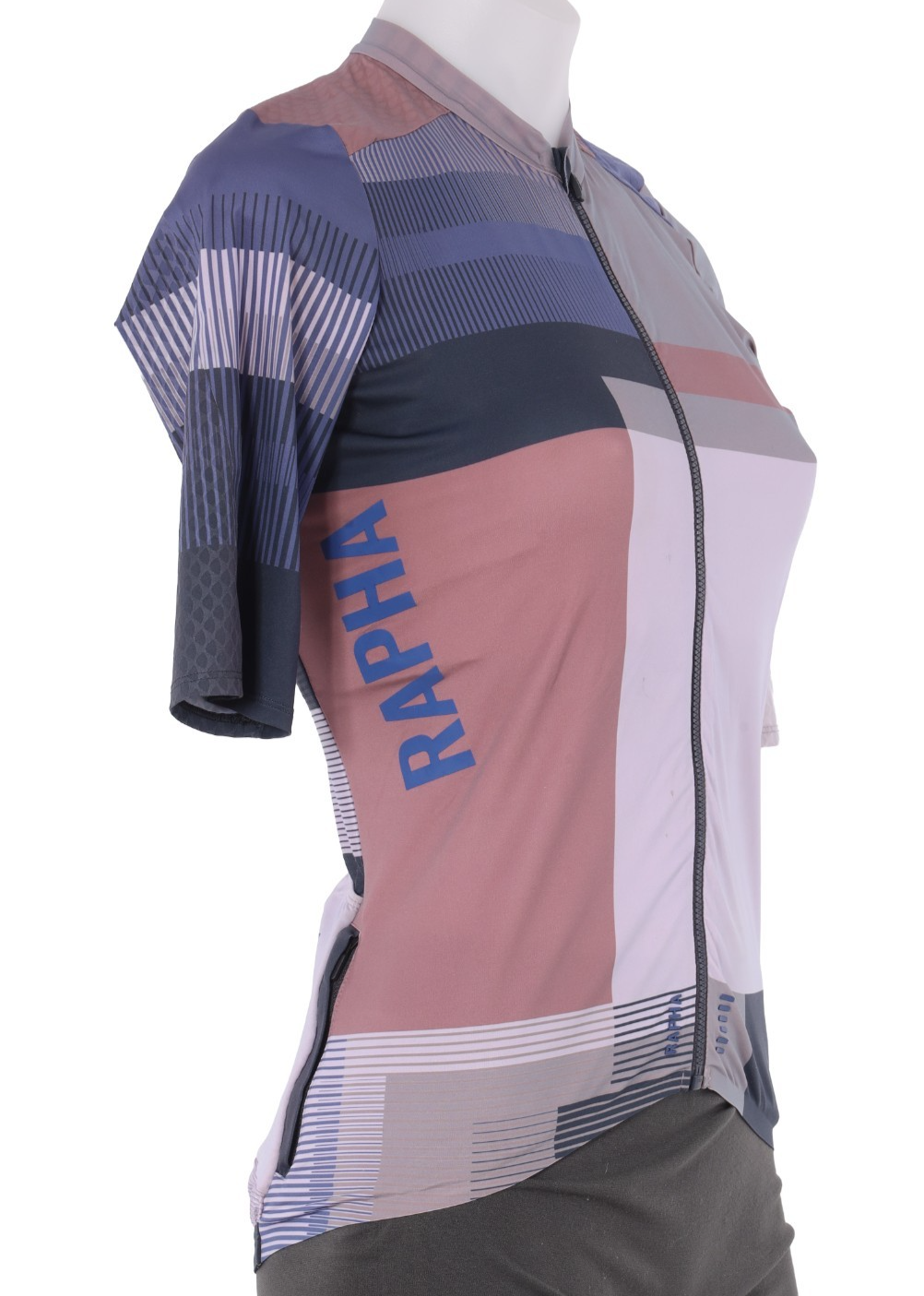 Rapha Time Pro Team Aero Short Sleeve Jersey Women MEDIUM Purple Road Bike