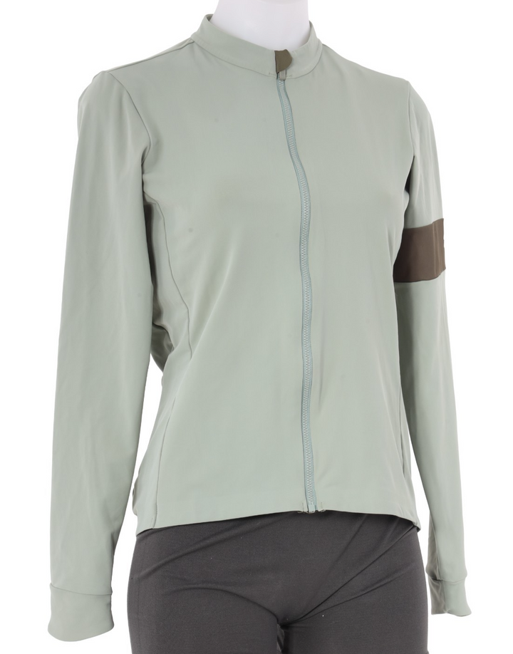 Rapha Souplesse Thermal Long Sleeve Jersey Women LARGE Mint Road Bike