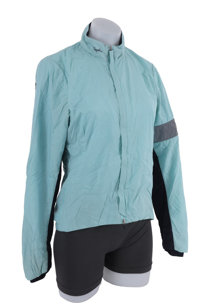 Rapha Souplesse Insulated Jacket Women LARGE Blue Road Mountain Bike Gravel Race