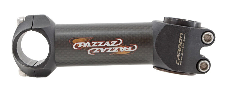 Pazzaz Carbon Alloy Road Bike Stem 1 1/8 26.0 x 110mm 2 Bolt Vintage Cycling