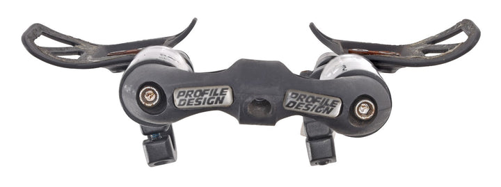 Profile Design T2+ Cobra Carbon Clip On Aerobar Extensions 335mm 31.8mm w/ Pads