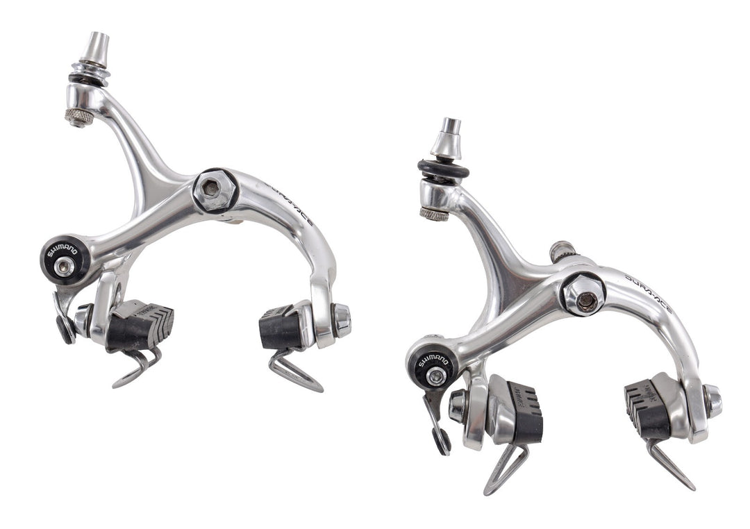 Shimano Dura-Ace BR-7400 Road Bike Single Pivot Side Pull Brake Caliper Set F+R