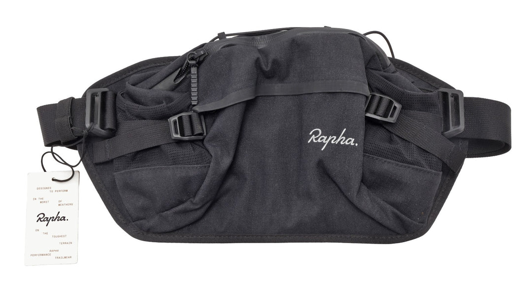 Rapha Trail Mountain Bike Hip Pack 3L Black Water Bottle MTB XC Enduro DH