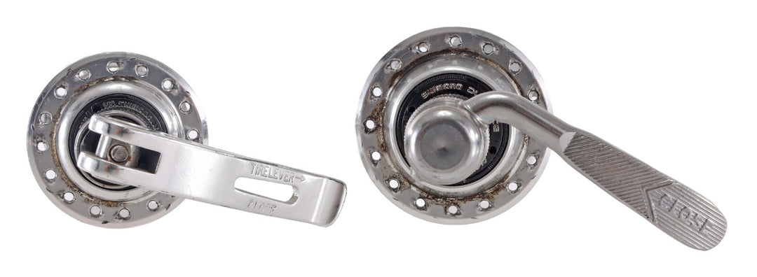 Shimano Dura-Ace 7400 Freewheel 6 Spd Frnt/Rear Hub Set 100/126mm 32H QR Vintage