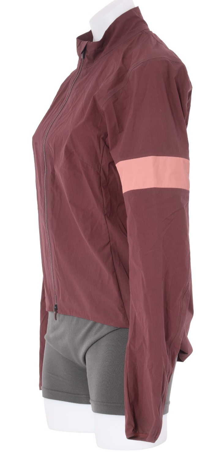 Rapha Souplesse Lightweight Shadow Jacket Women MEDIUM Maroon Road Bike