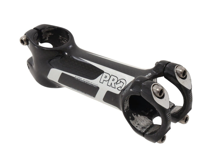 PRO PLT 3K Carbon 3D Forged Alloy Road Bike Stem 31.8 x 110mm -10º Black Gravel