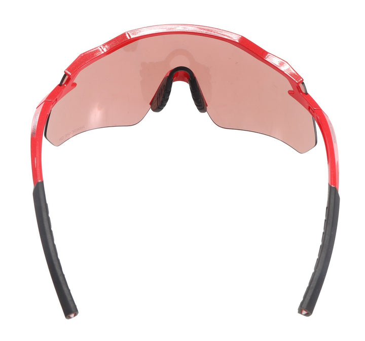 Shimano Equinox Cycling Sunglasses GLOSS RED Ridescape OR Lens CE-EQNX4 Gravel