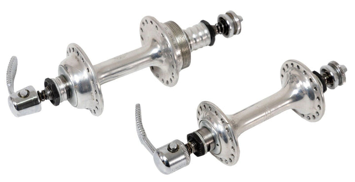 Campagnolo Gran Sport Low Flange Road Bike Hub Set 36H 100/120mm QR ENG Thread