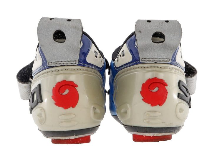 Sidi Scarpe T-1 Triathlon Road Bike Shoes EU 39 US Men 6.5 BLUE 2/3 Bolt Cycling