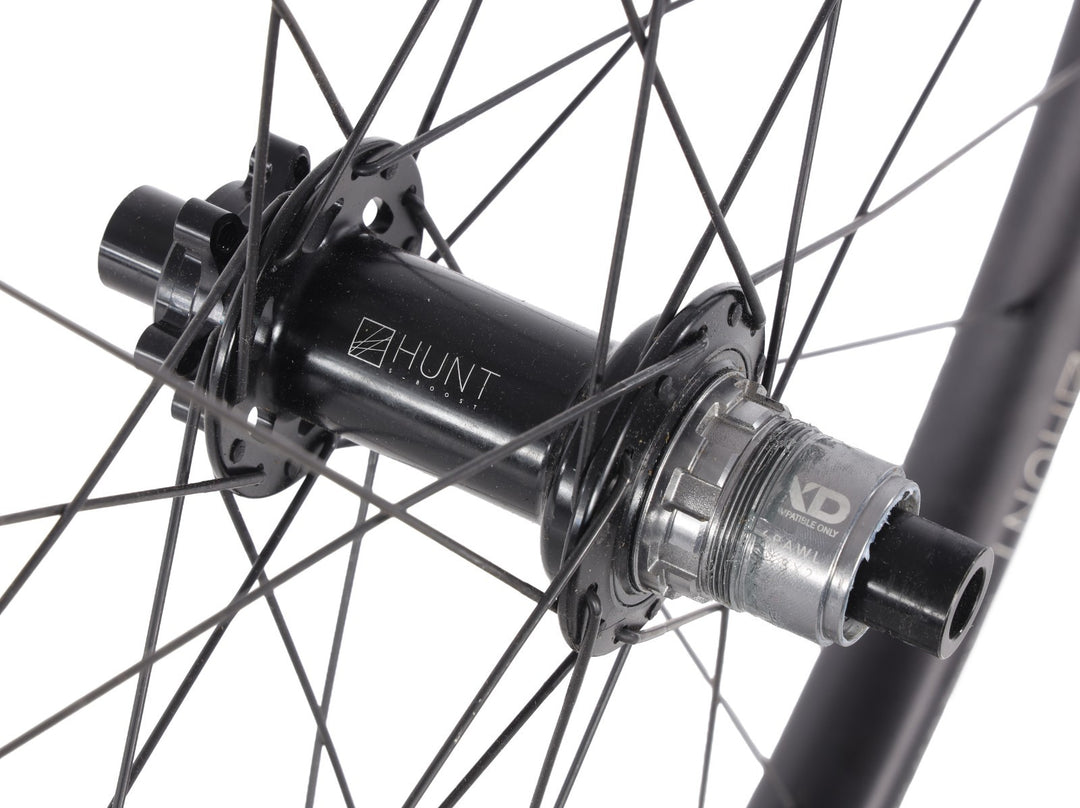 HUNT Trail Wide V2 29 Disc Alloy Tubeless Wheelset 6B SRAM XD 12s Super Boost