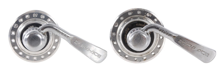 Shimano Dura-Ace 7400 Freewheel 8s Frnt/Rear Hub Set 100/130mm QR 36/32H Vintage