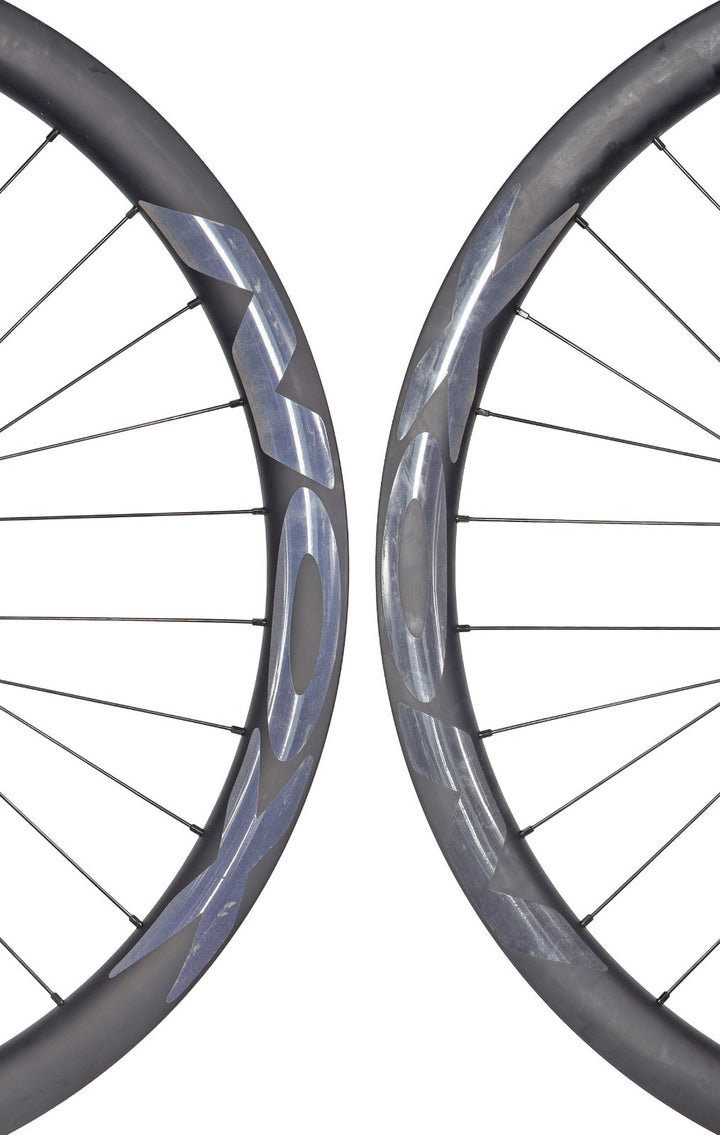 Nox Falkor 36D White Industries CL Disc Carbon Tubeless Wheelset Shimano 11s QR