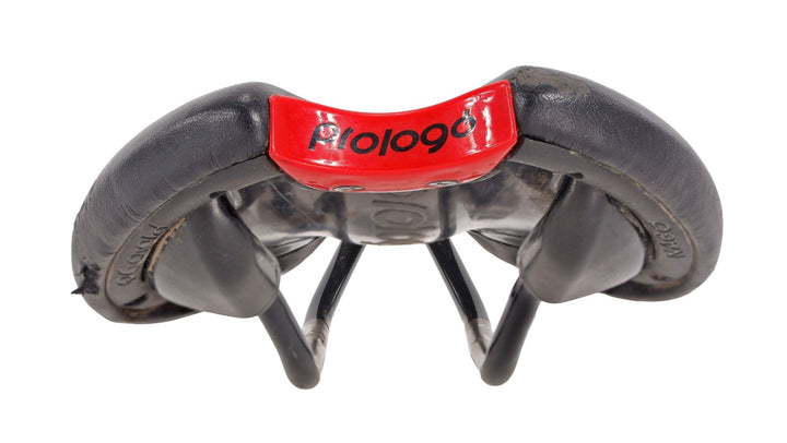 Prologo Nago Evo Road Bike Saddle 133mm 7 x 7mm Pro Titanium 1.4 Solid Rail CX