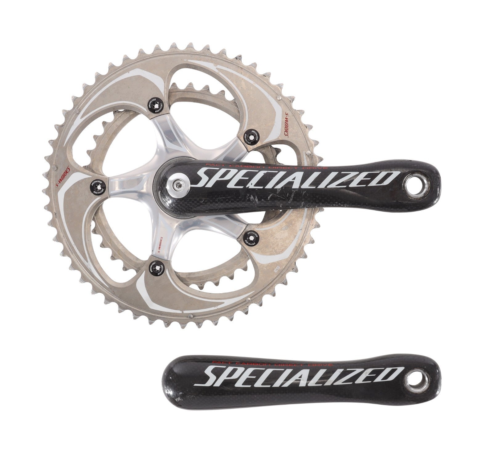 Specialized S-Works Fact Carbon 2x 10/11s Road Bike Crankset 172.5