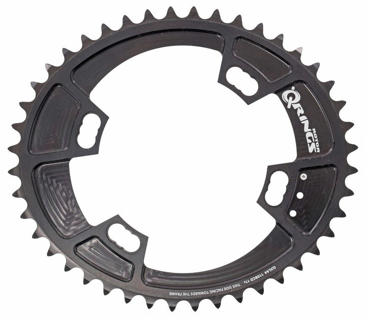 Rotor Q-Rings Road Bike Oval Inner Chainring 11 Spd QXL44T 110mm BCD 4 Bolt Race