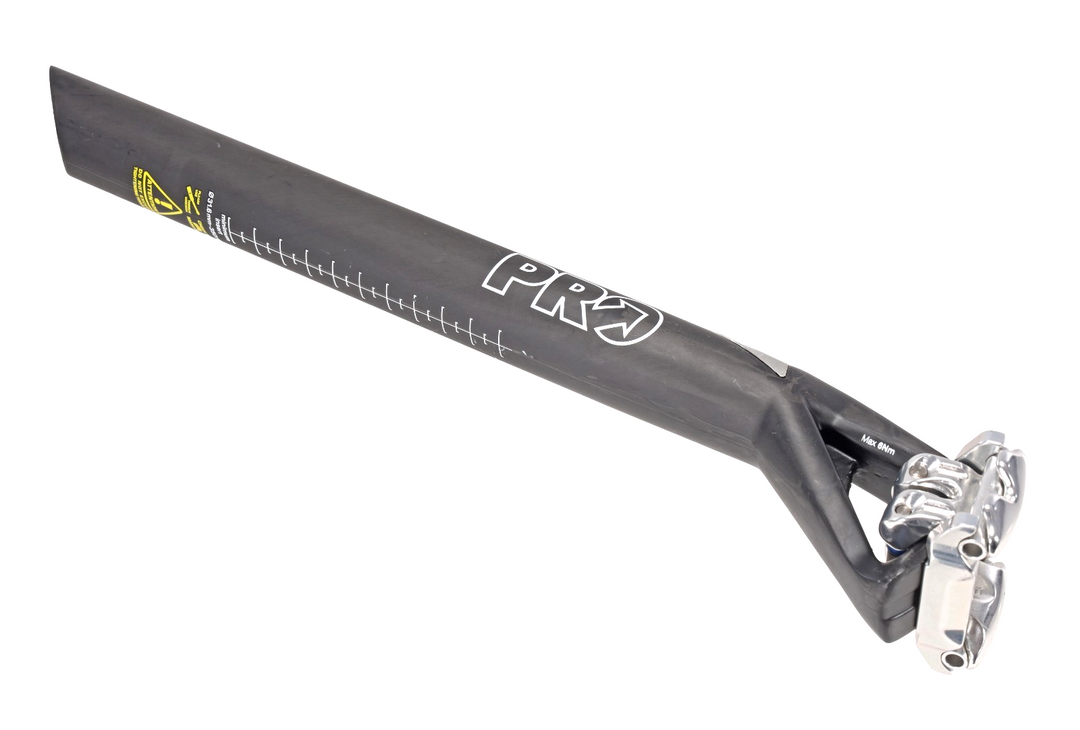 PRO Vibe Carbon Seatpost 31.6 x 350mm 25mm SB 7x 7mm Gravel Road Bike Cross Race