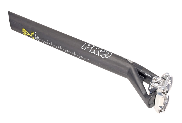 PRO Vibe Carbon Seatpost 31.6 x 350mm 25mm SB 7x 7mm Gravel Road Bike Cross Race
