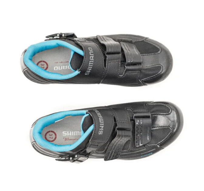 Shimano RP3W Women Cycling Shoes Black 3/2 Bolt EU 37 US 5.5 Gravel Road CX Race