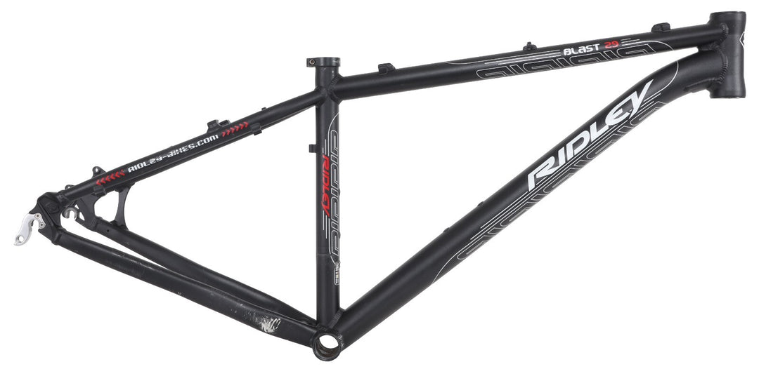 Ridley Blast 29 Alloy Hardtail Mountain Bike Frame SMALL Black Disc XC MTB 2010