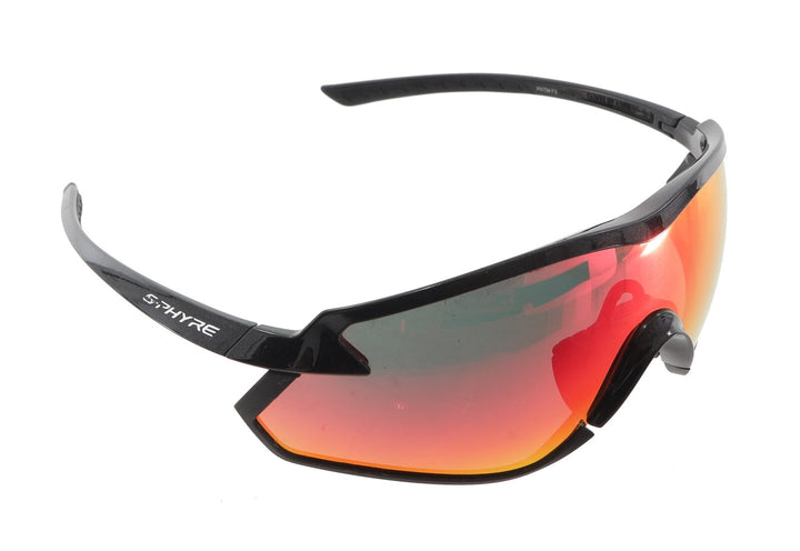 S-Phyre X1 Cycling Sunglasses BLACK Optimal PL Polarized Lens Photochromic Spare