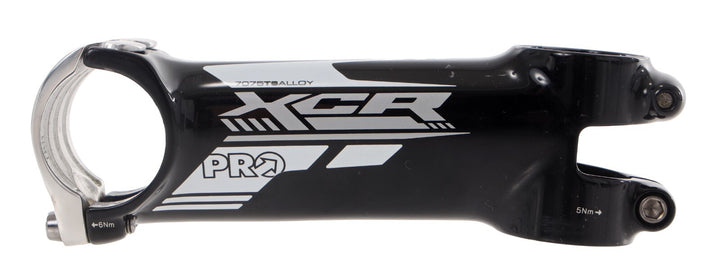PRO XCR Alloy Road Bike Stem 31.8 x 110mm 5º Black 7075 T6 Gravel Triathlon CX