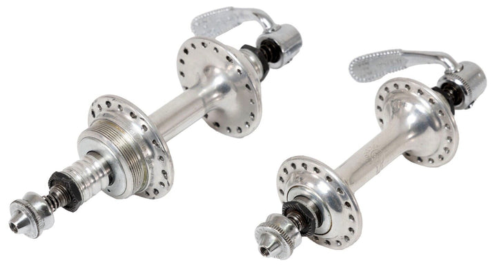 Campagnolo Gran Sport Low Flange Road Bike Hub Set 36H 100/120mm QR ENG Thread
