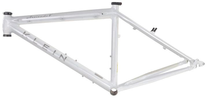 Klein Attitude V Alloy Hardtail MTB Frame 16" ZR9000 Silver Cloud 26" QR XC 2004