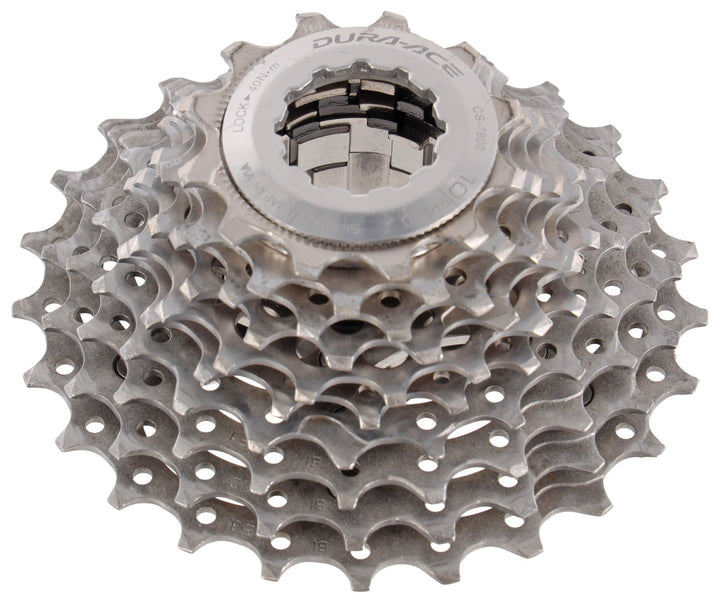 Shimano Dura-Ace CS-7800 Road Bike 10s Cassette 12-25T Vintage 4 Cogs Titanium