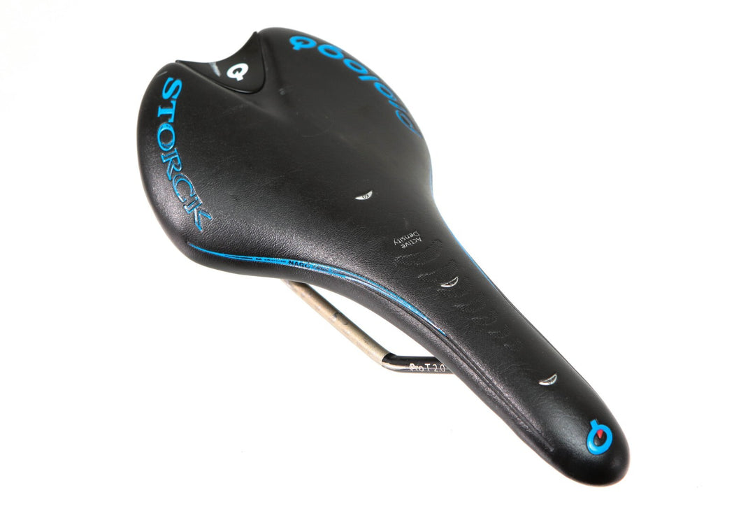 Prologo Nago T 2.0 Bike Saddle 134mm Black 7 x 7mm Alloy Mountain Gravel