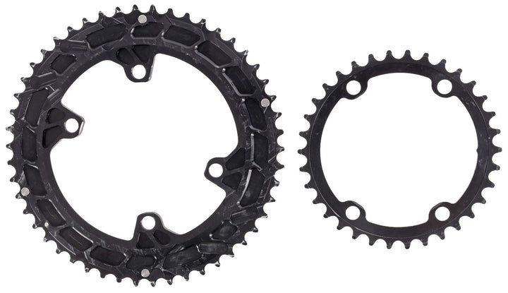Rotor Round NoQ 50/34T Road Bike Chainring SET 11 Speed 110mm BCD 4-Bolt CX