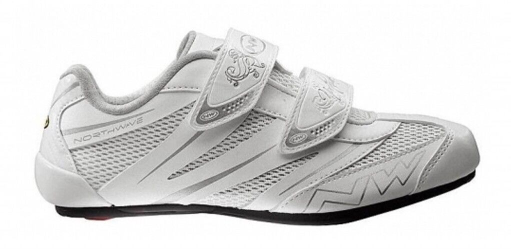 Northwave Eclipse Pro Road Bike Shoes EU 36 US Women 4.5 White Cycling Triathlon