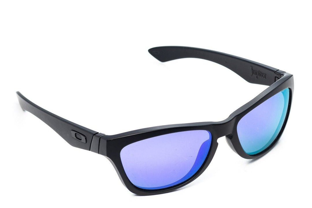Oakley Jupiter Sunglasses Matte Black 03-245 Prizm Violet Lens Casual Lifestyle