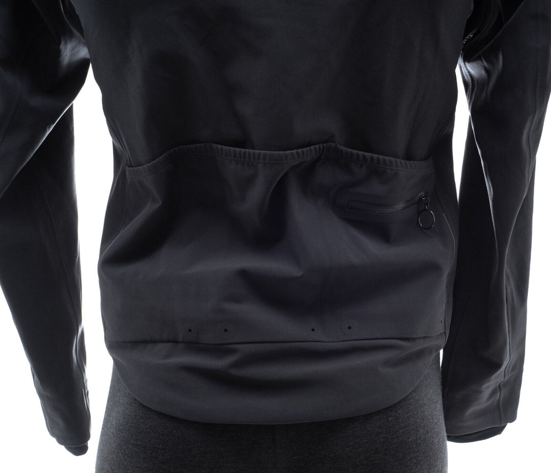 Rapha The Rain Gang Jacket Men SMALL Grey Road Gravel Mountain Bike Waterproof