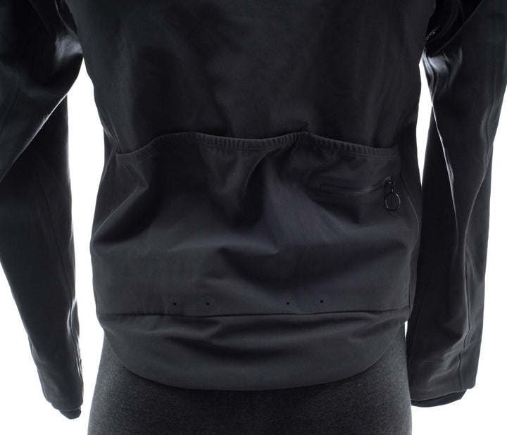 Rapha The Rain Gang Jacket Men SMALL Grey Road Gravel Mountain Bike Waterproof