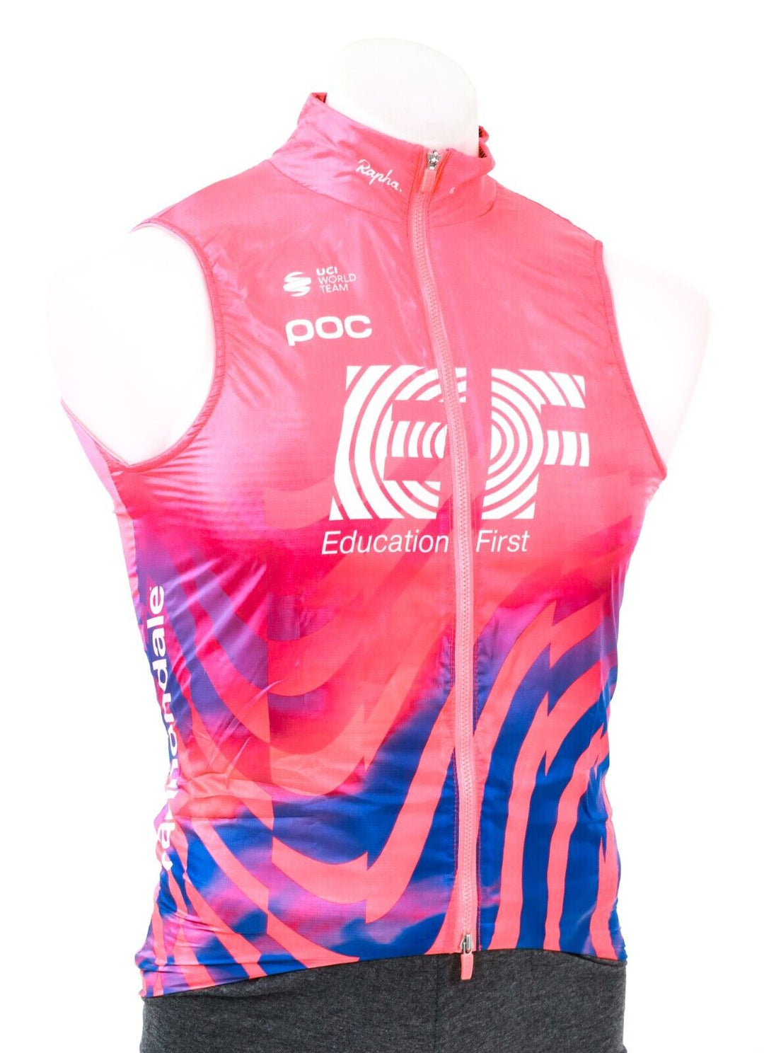 Rapha EF Education First Pro Team Insulated Gilet Vest Men SIZE 1 Pink POC 2020