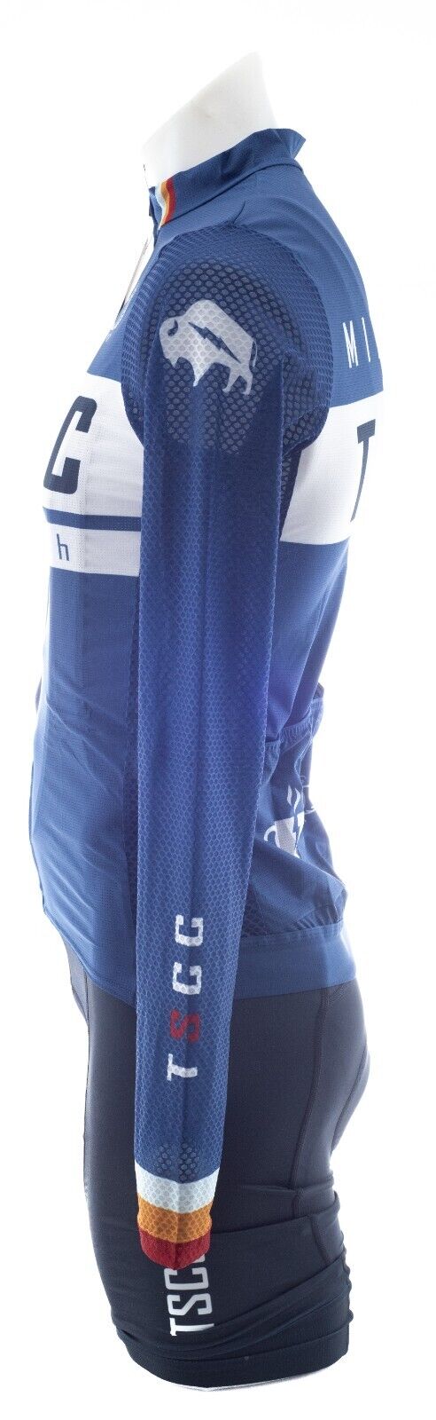 Panache TSCC Mile High Long Sleeve Pro Air 2 Svelt Kit Bib SM/MD Dark Blue Road