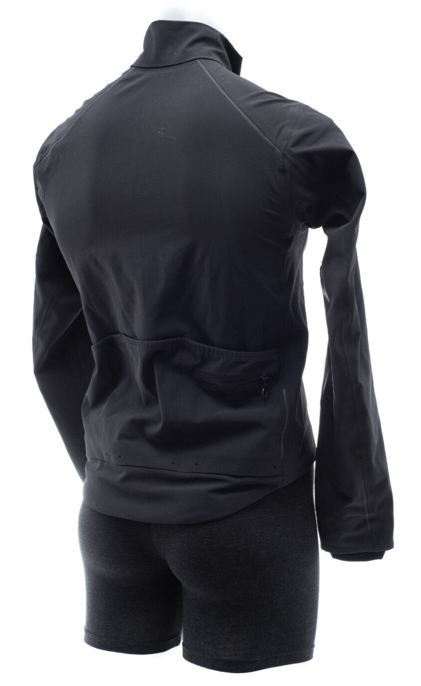 Rapha The Rain Gang Jacket Men SMALL Grey Road Gravel Mountain Bike Waterproof