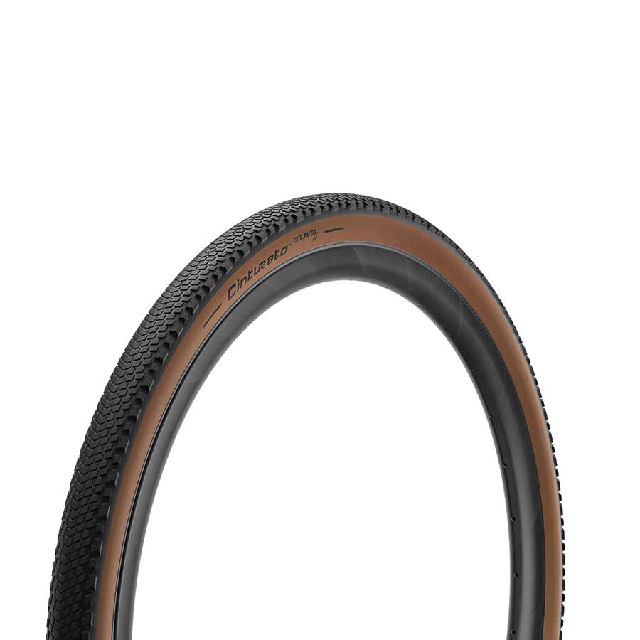 Pirelli, Cinturato Gravel H, Gravel Tire, 700x35C, Folding, Tubeless Ready, SpeedGrip, 127TPI, Black