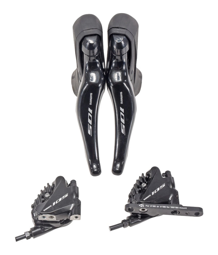 Shimano 105 ST-R7025/BR-R7070 2x 11s Hydraulic Shift Brake Lever SET w/ Calipers