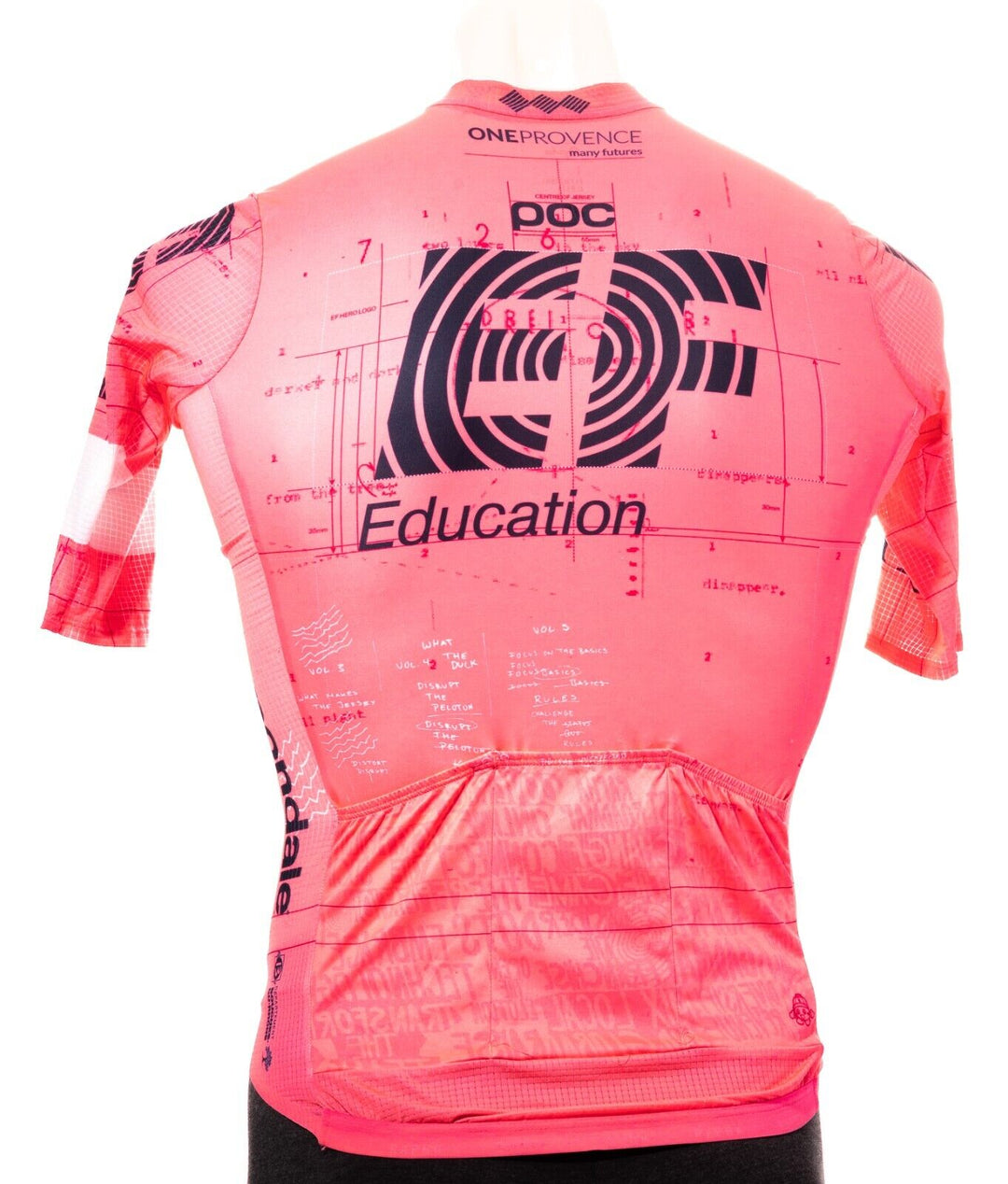 Rapha EF Education First Pro Team Flyweight Short Slv Jersey Men Size1 Pink 2021