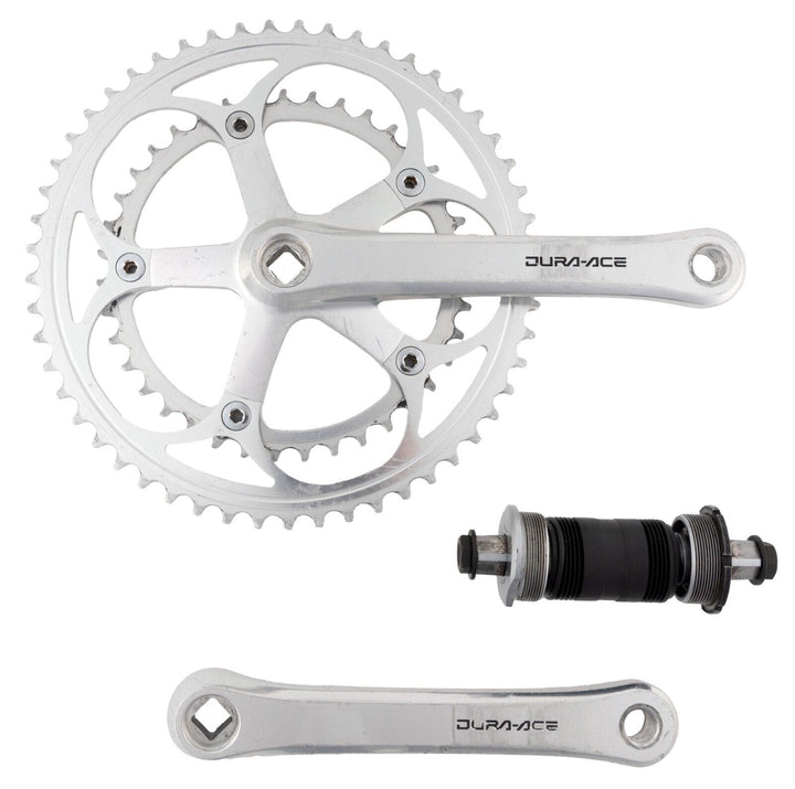 Shimano Dura-Ace FC-7400 2x 8s Road Bike Crankset 172.5mm 53/39T BB-7400 Italian