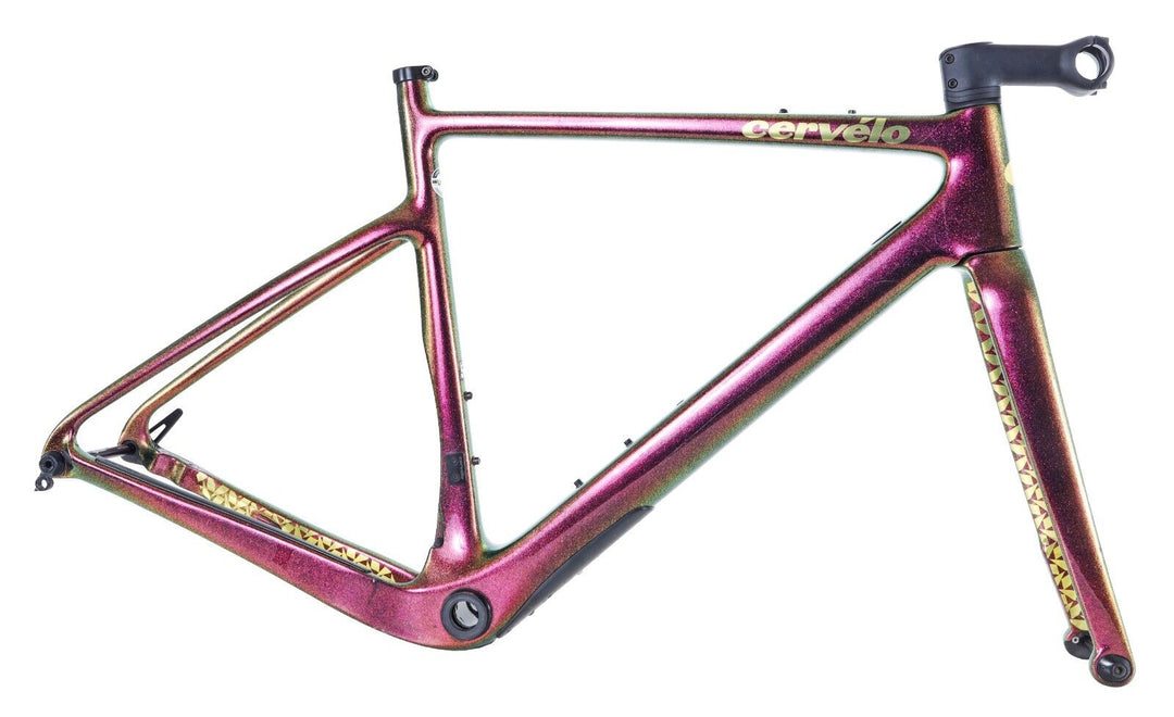 Cervelo Aspero 5 Gravel 54cm Carbon Frameset Disc 700c Purple CeramicSpeed 2022