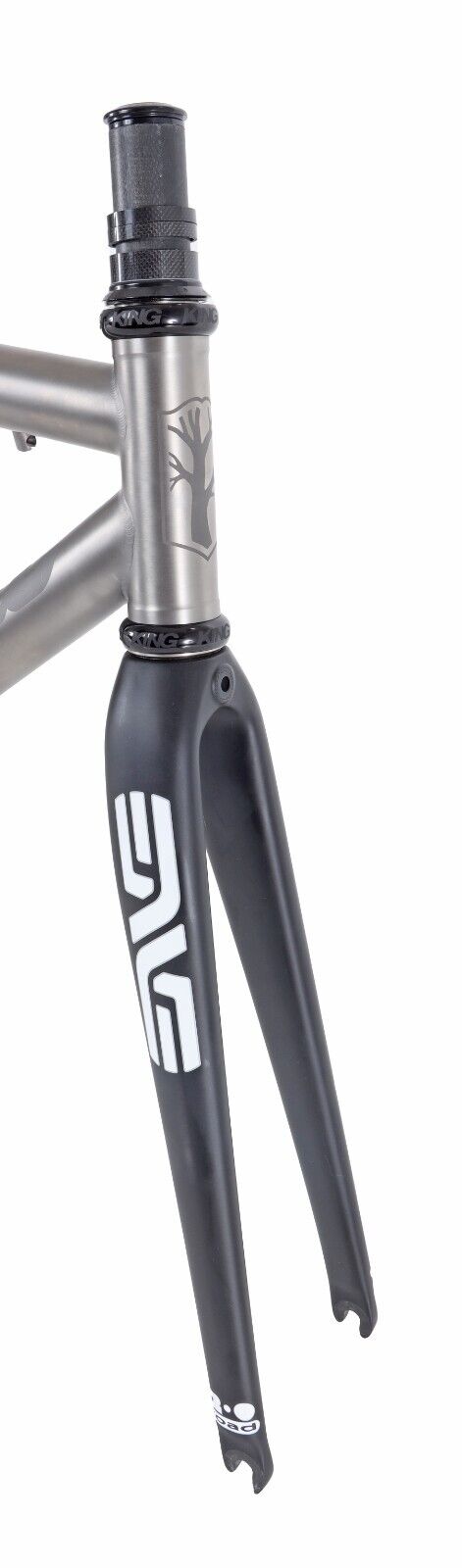 Mosaic T-1 Travel 2-Piece Titanium Road Frame Set 52cm ENVE Fork 700c QR w/ Case